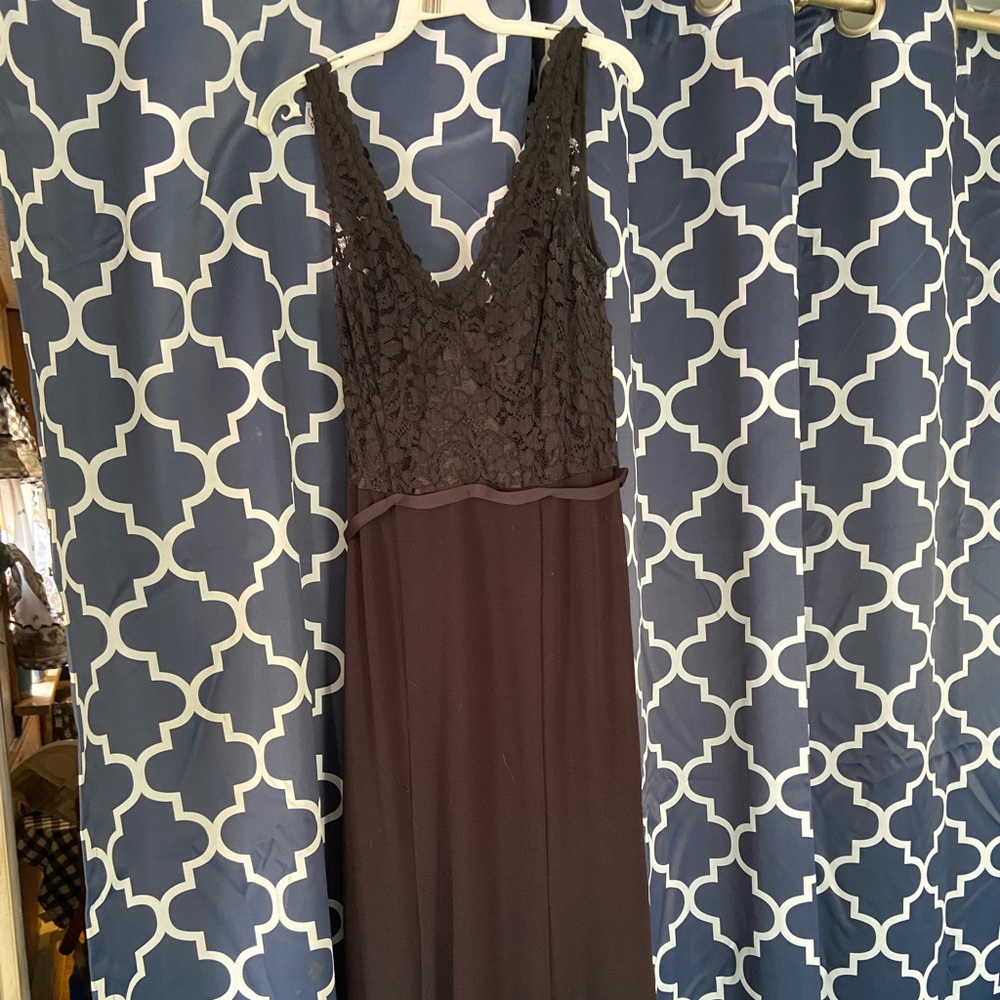 david’s bridal lace bridesmaid dress size 10 worn tags